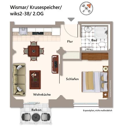 Krusespeicher Krusespeicher 2-38 Wißmar Exterior foto